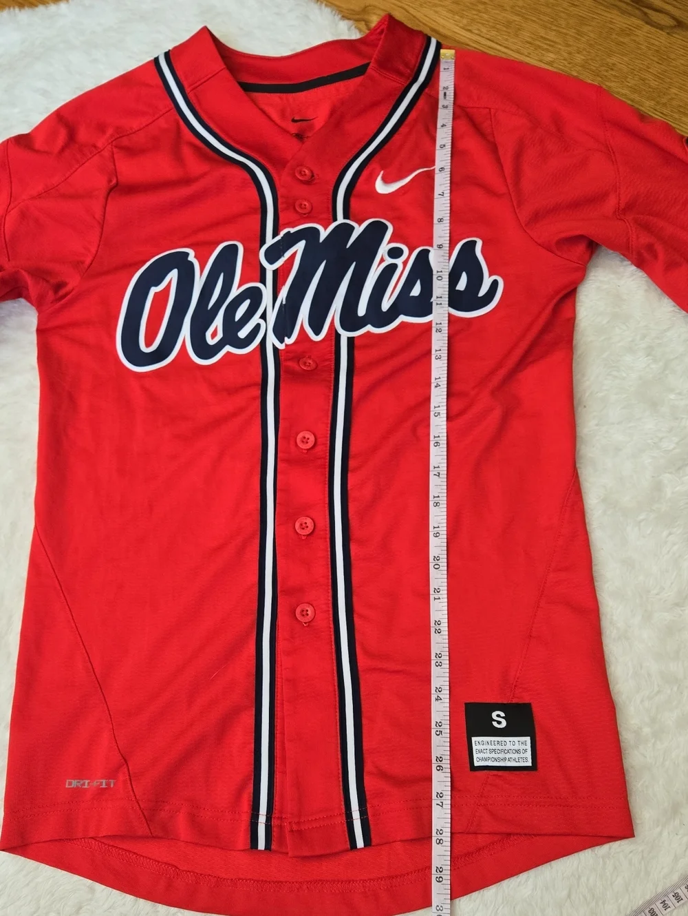 Nike Ole Miss Jersey, Mens Size Small